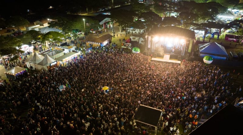 O Parque de Exposições ficou lotado no 1º dia da Expo Palotina 2023