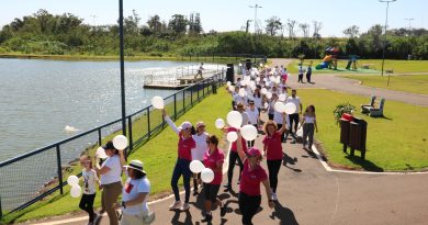 Caminhada do Meio-Dia mobiliza maripaenses no combate ao feminicídio